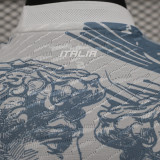 2025 Italy Grey Special Edition Player Version Soccer Jersey