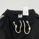 2024/25 Nk~ Black Pure Cotton Sports Trousers Zipper style