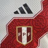 2026/27 Peru Home White Player Version Soccer Jersey