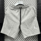 2025 Jordan Grey Pure Cotton Fabric Casual Short Pants M17