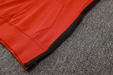 2024/25 Bulls Red Hoody Zipper Jacket Tracksuit