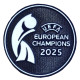 UEFA EUROPEAN CHAMPIONS 2025  女足欧洲杯 右袖 冠军章 You can buy it alone OR tell us which jersey to print it on