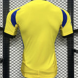 2024/25 Al Nassr Home Yellow  Player Version Soccer Jersey