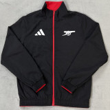 2026 ARS Red And Black Reversible Windbreaker 双面