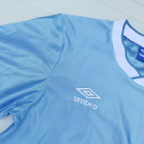 1986/1987 Man City Home Blue Retro Soccer Jersey