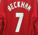 1999/2000 M Utd Home Red Retro Soccer Jersey