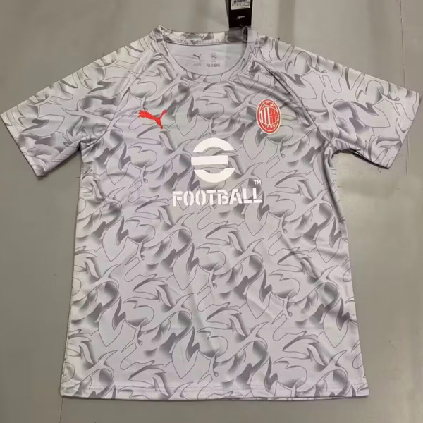 2025/26 AC Milan Grey Training Jersey