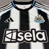 2025/26 Newcastle Home Long Sleeve Soccer Jersey
