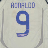 2006/07 RM White Home Long Sleeve Retro Jersey
