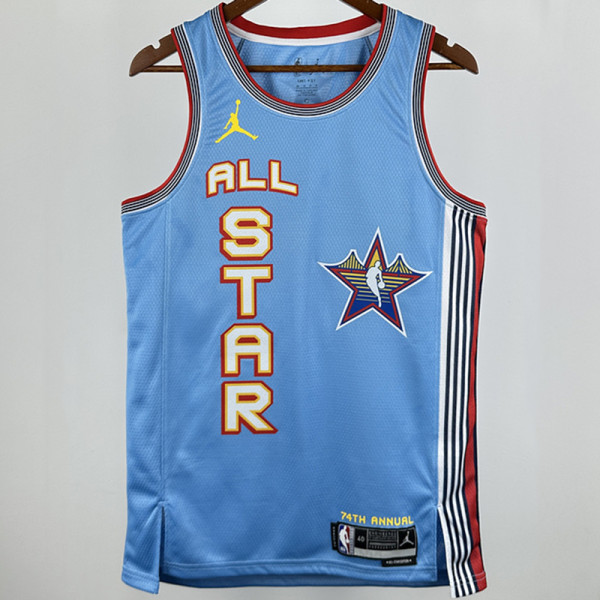 2025 ALL-STAR HARDEN #1  Baby Blue NBA Jerseys