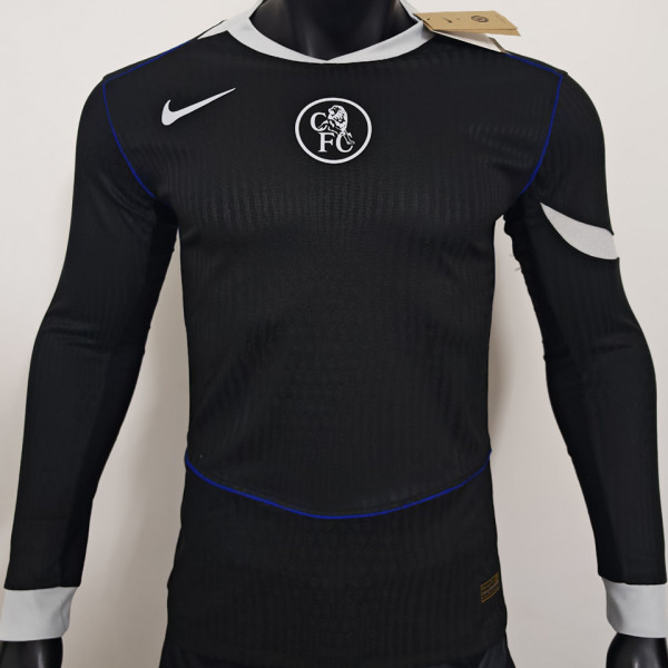 2025/26 CFC Third Black Player Version Long Sleeve Soccer Jersey