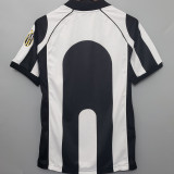 1997/98 JUV Home Retro Fans Soccer Jersey 带左胸前三色盾