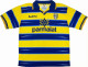 1998/99 Parma Home Yellow Retro Soccer Jersey
