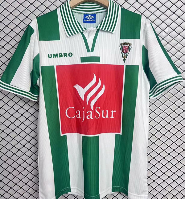 1998/99 Cordoba Home Retro Soccer Jersey