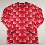 2025 Palestine Retro Style Long Sleeve Soccer Jersey