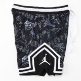 C2441 Jordan Black Casual Short Pants