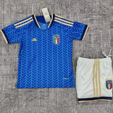2026/27 Italy Home Blue Kids Soccer Jersey