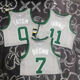 Celtics BROWN #7 Grey  NBA Jerseys