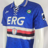 1994/1995 Sampdoria Home Retro Soccer Jersey