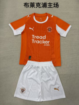 2025/26 Blackpool Home Kids Soccer Jersey