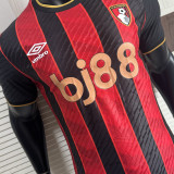 2025/26 Bournemouth Home Player Version Soccer Jersey