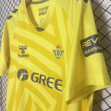 2025/26 R BTS Yellow Goalkeeper Fans Soccer Jersey