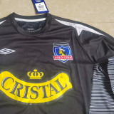 2006 Colo-Colo Away Black Retro Long Sleeve Jersey