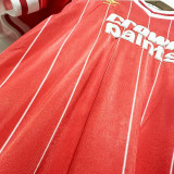 1981/82 LFC Home Red Retro Soccer Jersey