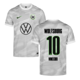 2025/26 Wolfsburg Away Fans Soccer Jersey