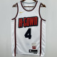 2025 Rockets  GREEN #4 White City Edition NBA Jersey