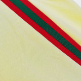 1976/79 Wales Away Yellow Retro Soccer Jersey