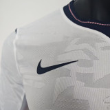 2026/27 England Home White Player Version Long Sleeve Soccer Jersey