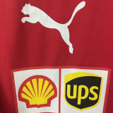 2026 Ferrari Red F1 POLO Team T-Shirt 有领