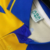 1995/96 Tigres Home Yellow Retro Long Sleeve Soccer Jersey