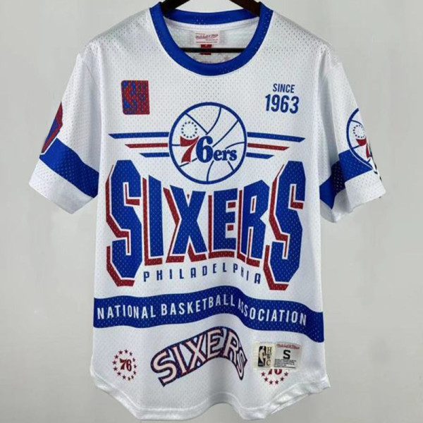 2026 76er Retro White T-Shirt