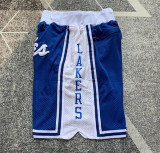 Lakers Blue Four Bags NBA Pants