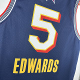 2025 ALL-STAR EDWARDS #5 Dark Blue NBA Jerseys