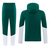 2026/27 Italy Green Hoody Zipper Jacket