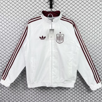 2026/27 Spain White Windbreaker