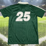 2026 AD x oasis #25 Green Retro Style Fans Soccer Jersey (Have No.25 带号码）