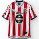 2001 Chivas Home Red White Retro Soccer Jersey