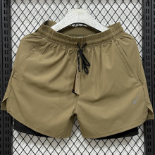 2026/27 NK Casual Double Layer Short Pants  D1105 双层 卡其色