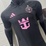 2026/27 Inter Miami Away Black Player Version Soccer Jersey (with 1 Star 带星）
