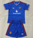 2026/27 M Utd Blue Special Edition Kids Soccer Jersey