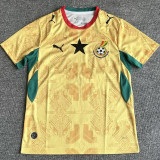 2026/27 Ghana Away Yellow Fans Soccer Jersey