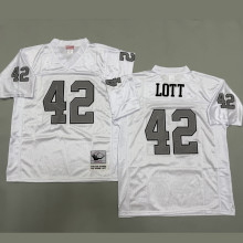 LOTT #42 Men's Las Vegas Raiders Retro NFL Jersey 突袭者