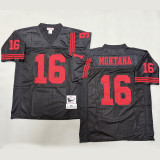 MONTANA #16 Men's San Francisco 49ers Retro NFL Jersey 49人