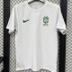 2026/27 Brazil White Casual Pure Cotton T-Shirt