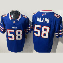 MILAND #58 Men's Buffalo Bills NFL Jersey 布法罗比尔  (3代）