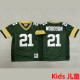 WOODSON #21 Green Bay Packers Retro Kids NFL Jersey 包装工
